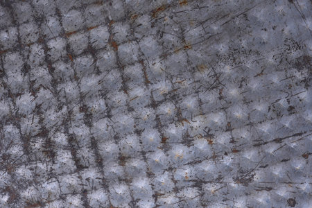 Texture of metal surface
