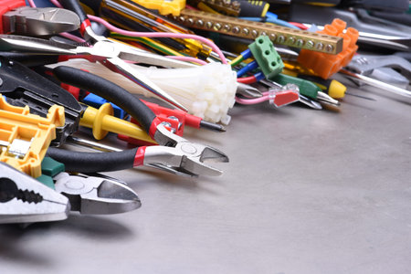 Tools and accessories used in electrical installations