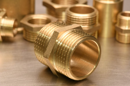 Brass Fittings for Water and Gas
