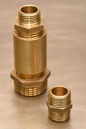 Brass Fittings for Water and Gas