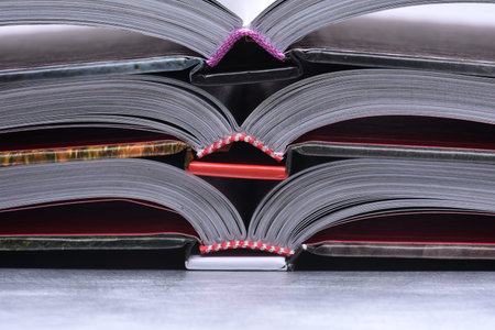 Colorful cable tiesの写真素材