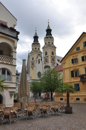 Brixen city in the north of Italy