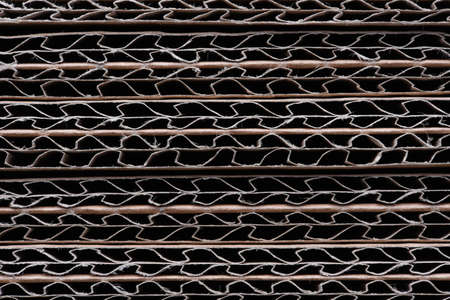 corrugated cardboardの写真素材