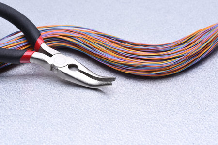 Tool and cable used in electrical home installations