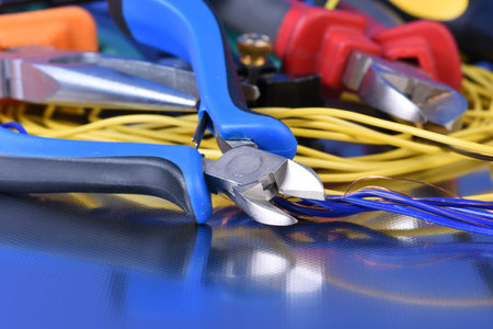 Tools for use in electrical installations