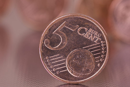 5 euro cent coin