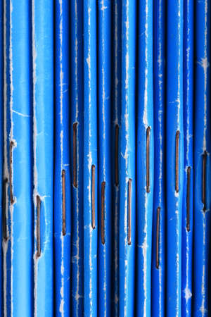 Magazines in row close-upの写真素材