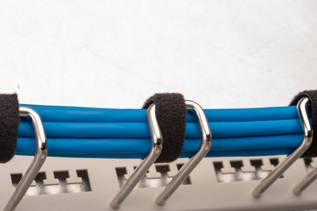Telecommunication network cable organizer