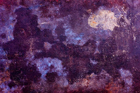 Rusty steel plate grunge textureの写真素材