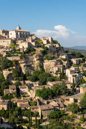 Gordes the most visited village in Provence Franceの写真素材