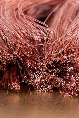 Copper industry, material for renewable energy supplies, energy efficiency, sustainable buildings and transport systemsの写真素材