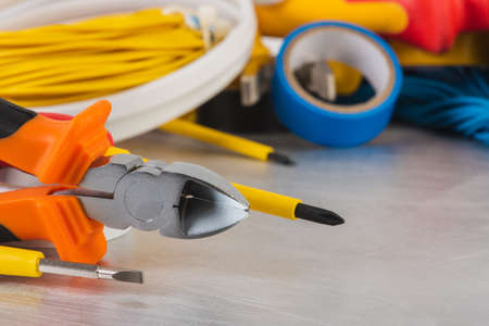 Electrical Installation Tools and Accessoriesの写真素材