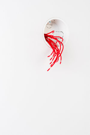 Electrical Installation Wall Sockets with Cable