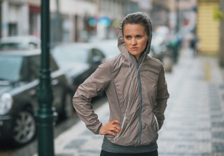Now, if it could just stop raining for a few minutes, we could get some serious calories burned...