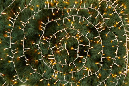 Merry Christmas. flat lay with eiffel tower tourist souvenir and Christmas balls on white background.の写真素材