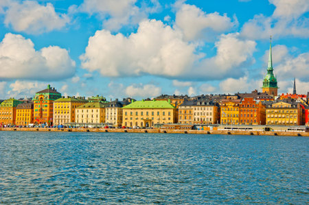 Old Town View, Stockholm, Swedenの写真素材