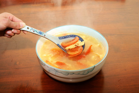 Tomato and egg soup