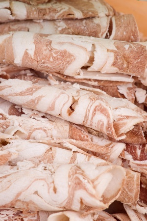 Mutton slices for hot potの写真素材