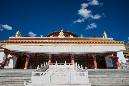 Tibet temple,Inner Mongolia, Chinaのeditorial素材