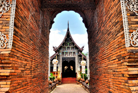 Buddhist temple in northern Thailand