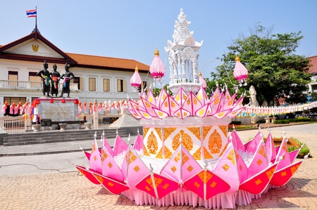 Loy Krathong in Chiang Mai, Thailandのeditorial素材