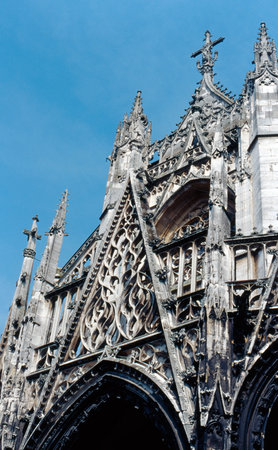 Saint Ouen Abbey Churchの写真素材