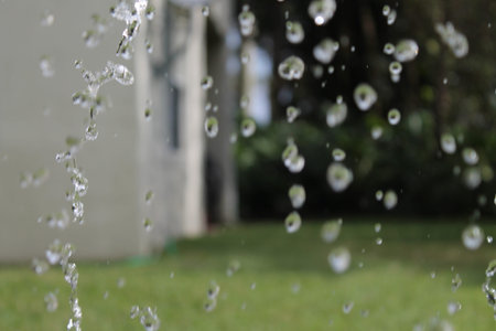 waterdropsの写真素材