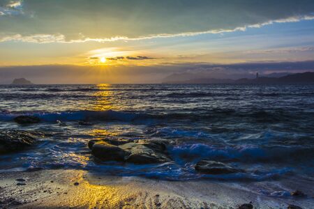 The ray of Dawnの写真素材