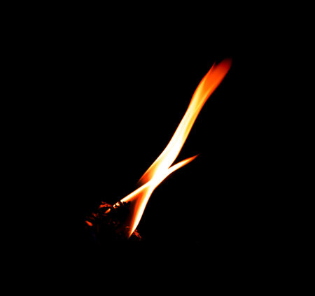 Fire flames backgroundの写真素材