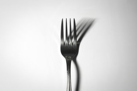 A photo of a forkの写真素材