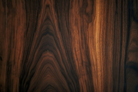 dark walnut wood grain textureの写真素材