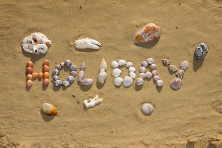 holiday - on the beachの写真素材