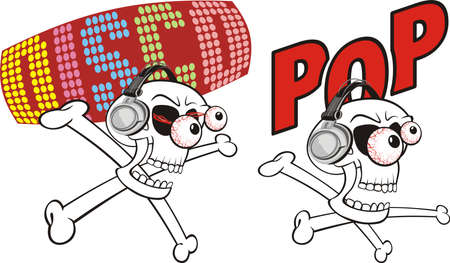 I don`t like, i like - pop and discoのイラスト素材