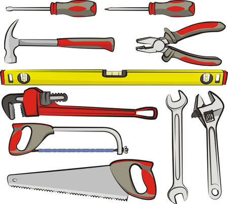 hand toolsのイラスト素材