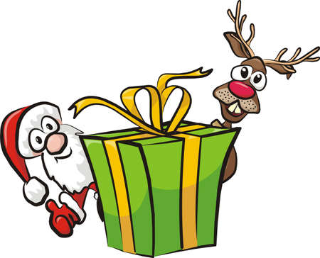 christmas giftのイラスト素材