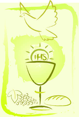 holy communion - backgroundのイラスト素材