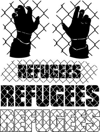 refugees metaphorのイラスト素材