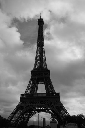eiffel towerの写真素材