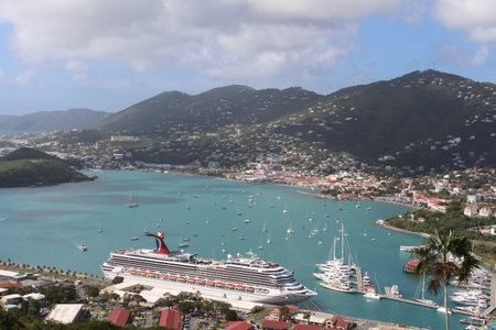 Outlook over St. Thomas, Virgin Islands
