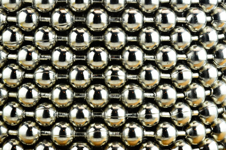 metal ball, part of latin percussion "cabasa"の写真素材