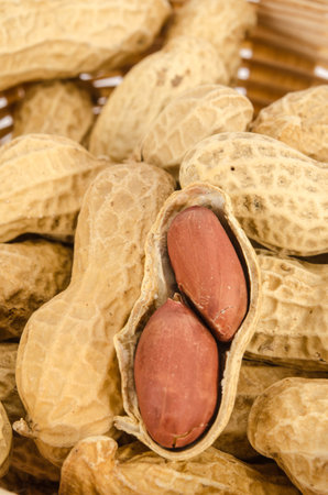 Close up Image of peanuts