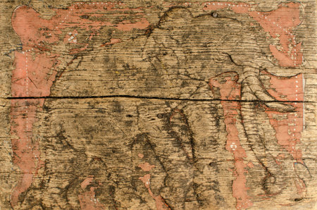 Old grunge wood backgroundの写真素材