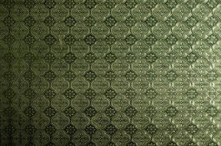 Image of green glass patternの写真素材