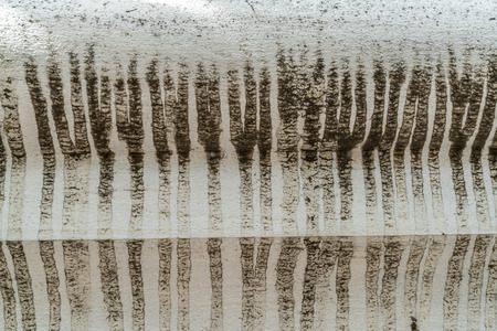 Old concrete wall with water stain textureの写真素材