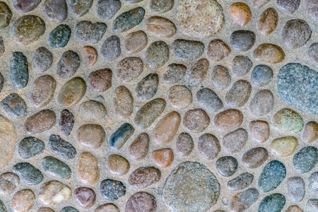 Brown Gravel concrete texture background