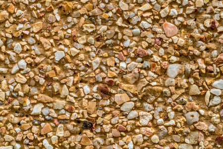 Brown Gravel concrete texture background
