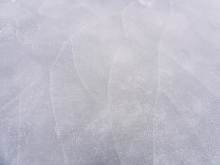 Frozen lake surface abstract background - High quality photoの写真素材