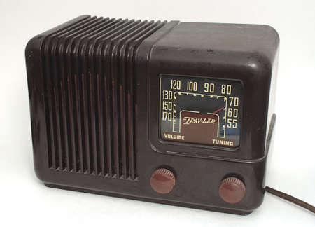antique 1940\'s radioの写真素材