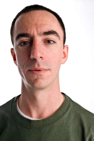 Caucasian Male Headshotの写真素材
