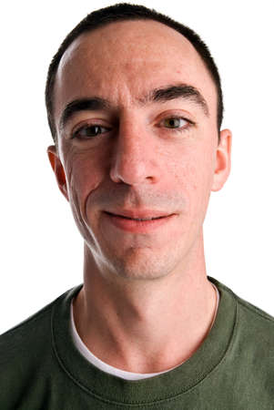 Caucasian Male Headshotの写真素材